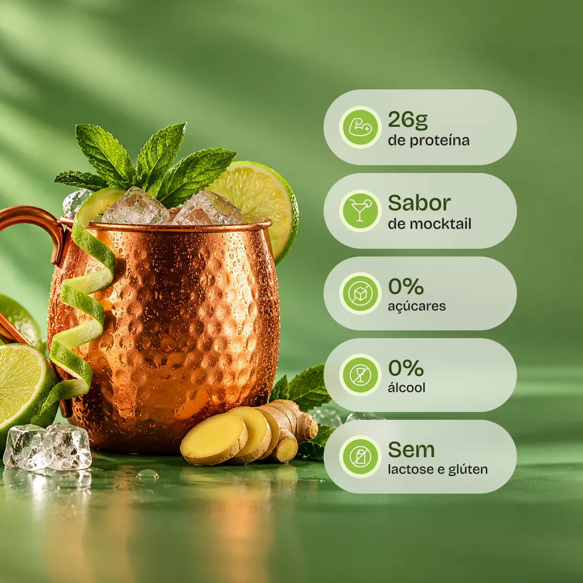 Mocktail Protein — Moscow Mule
