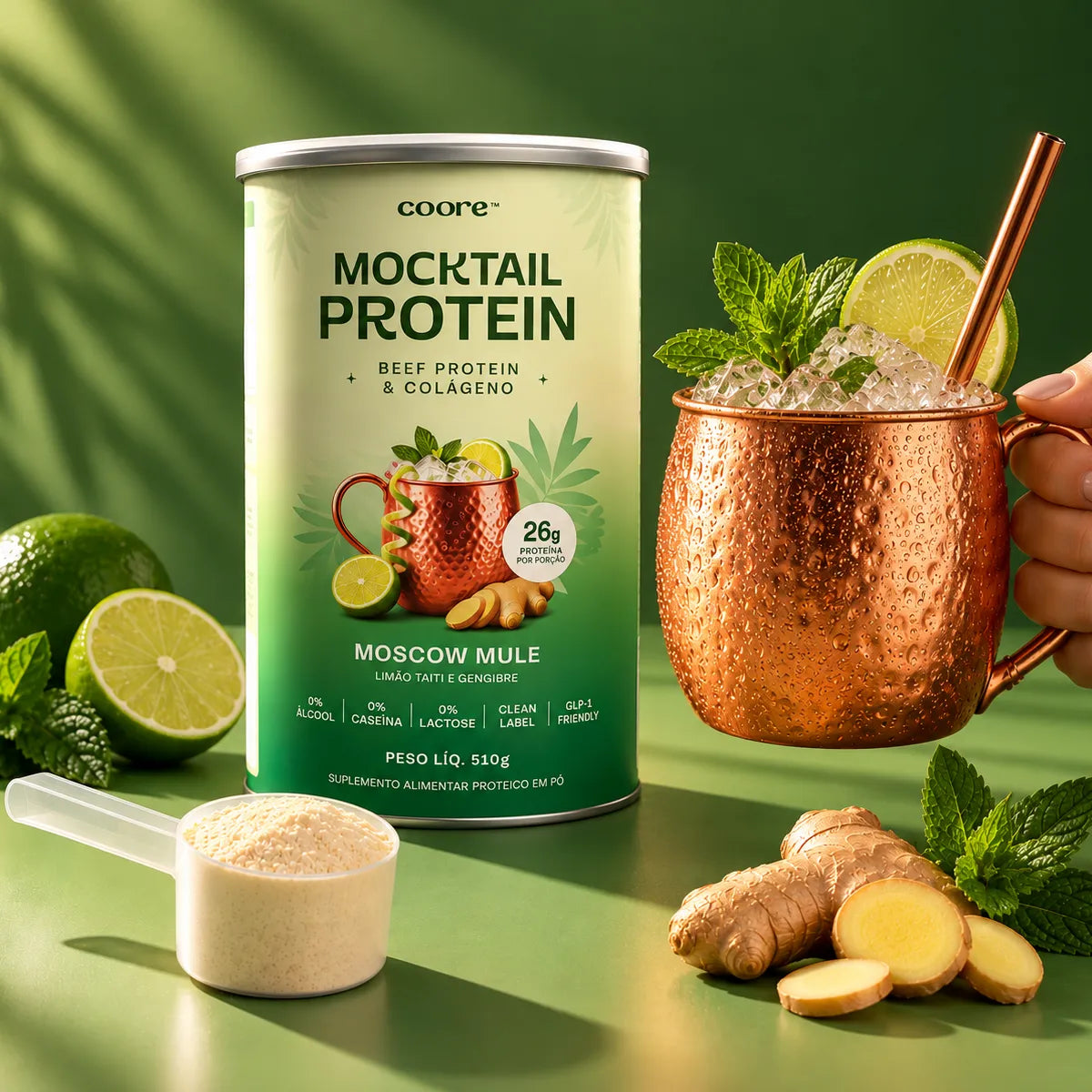 Mocktail Protein — Moscow Mule