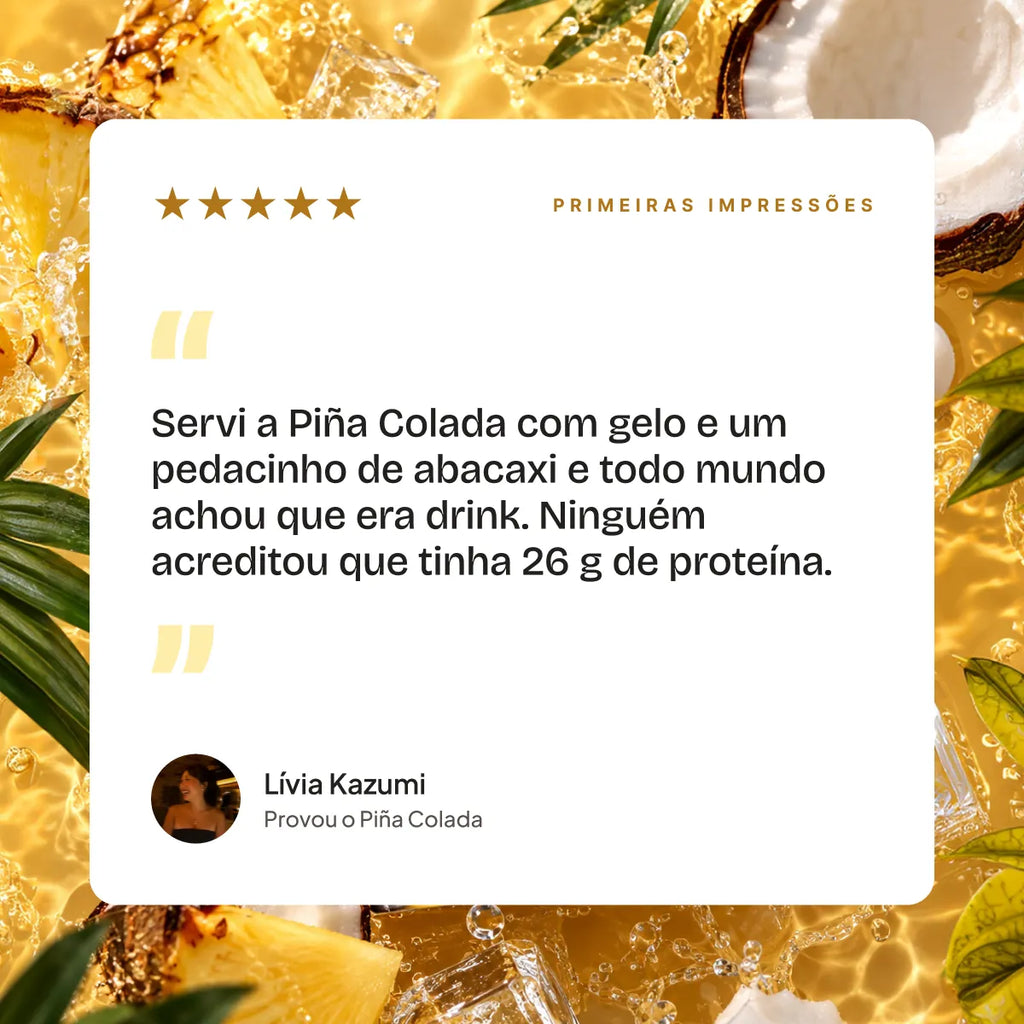 Mocktail Protein — Piña Colada